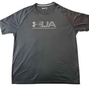 Under Armour Men's Dark Gray Short Sleeve Tee Heat Gear 3XL